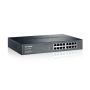 TP-Link TL-SG1016DE Managed L2 Gigabit Ethernet (10/100/1000) 1U Zwart (TL-SG1016DE) thumbnail