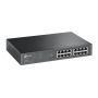TP-Link TL-SG1016PE Managed L2 Gigabit Ethernet (10/100/1000) Power over Ethernet (PoE) 1U Zwart (TL-SG1016PE) thumbnail