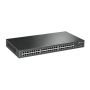 TP-Link TL-SG1048 Unmanaged Gigabit Ethernet (10/100/1000) 1U Zwart (TL-SG1048) thumbnail