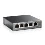 TP-Link TL-SG105E Managed L2 Gigabit Ethernet (10/100/1000) Zwart (TL-SG105E) thumbnail