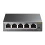 TP-Link TL-SG105E Managed L2 Gigabit Ethernet (10/100/1000) Zwart (TL-SG105E) thumbnail