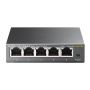 TP-Link TL-SG105E Managed L2 Gigabit Ethernet (10/100/1000) Zwart (TL-SG105E) thumbnail