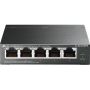 TP-Link TL-SG105MPE netwerk-switch L2 Gigabit Ethernet (10/100/1000) Power over Ethernet (PoE) Zwart (TL-SG105MPE) thumbnail