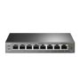 TP-Link TL-SG108PE Managed L2 Gigabit Ethernet (10/100/1000) Power over Ethernet (PoE) Zwart (TL-SG108PE) thumbnail