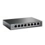 TP-Link TL-SG108PE Managed L2 Gigabit Ethernet (10/100/1000) Power over Ethernet (PoE) Zwart (TL-SG108PE) thumbnail