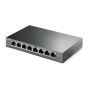 TP-Link TL-SG108PE Managed L2 Gigabit Ethernet (10/100/1000) Power over Ethernet (PoE) Zwart (TL-SG108PE) thumbnail