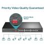 TP-Link TL-SL1226P Unmanaged Gigabit Ethernet (10/100/1000) Power over Ethernet (PoE) 1U Grijs (TL-SL1226P) thumbnail