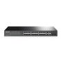 TP-Link T1500-28PCT Managed L2 Fast Ethernet (10/100) Power over Ethernet (PoE) 1U Zwart (TL-SL2428P) thumbnail