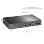 TP-Link TL-SX3206HPP netwerk-switch Managed L2+ 10G Ethernet (100/1000/10000) Power over Ethernet (PoE) Zwart (TL-SX3206HPP) thumbnail