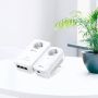 TP-Link TL-WPA1300P KIT 1300 Mbit/s Ethernet LAN Wifi Wit 3 stuk(s) (TL-WPA1300P KIT(DE)) thumbnail