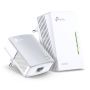 TP-Link AV600 600 Mbit/s Ethernet LAN Wifi Wit 1 stuk(s) (TL-WPA4221 KIT) thumbnail