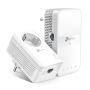 TP-Link TL-WPA7617 KIT PowerLine-netwerkadapter 1000 Mbit/s Ethernet LAN Wifi Wit (TL-WPA7617 KIT) thumbnail