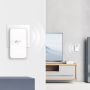 TP-Link TL-WPA7617 KIT PowerLine-netwerkadapter 1000 Mbit/s Ethernet LAN Wifi Wit (TL-WPA7617 KIT) thumbnail