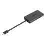 Transcend HUB5C USB 3.2 Gen 2 (3.1 Gen 2) Type-C Zwart (TS-HUB5C) thumbnail