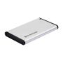 Transcend StoreJet 25S3 HDD-/SSD-behuizing Zilver 2.5" Stroomvoorziening via USB (TS0GSJ25S3) thumbnail