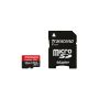 Transcend TS64GSDU3 128 GB MicroSDHC MLC Klasse 10 (TS128GUSDU1) thumbnail