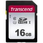 Transcend 16GB, UHS-I, SD SDHC NAND Klasse 10 (TS16GSDC300S) thumbnail