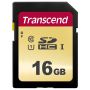 Transcend 16GB, UHS-I, SD SDHC Klasse 10 (TS16GSDC500S) thumbnail