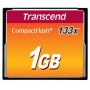 Transcend 1 GB CF 133x CompactFlash MLC (TS1GCF133) thumbnail