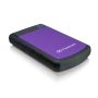 Transcend StoreJet 25H3P (USB 3.0), 2TB externe harde schijf 2000 GB Zwart, Paars (TS2TSJ25H3P) thumbnail