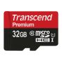 Transcend 32GB microSDHC Class 10 UHS-I Klasse 10 (TS32GUSDCU1) thumbnail