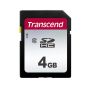 Transcend SDHC 300S 4GB NAND Klasse 10 (TS4GSDC300S) thumbnail