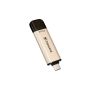 Transcend JetFlash 930C USB flash drive 512 GB USB Type-A / USB Type-C 3.2 Gen 1 (3.1 Gen 1) Goud (TS512GJF930C) thumbnail