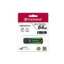 Transcend JetFlash 810 64GB USB 3.0 USB flash drive USB Type-A 3.2 Gen 1 (3.1 Gen 1) Zwart, Groen (TS64GJF810) thumbnail