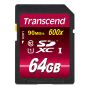 Transcend TS64GSDXC10U1 flashgeheugen 64 GB SDXC MLC Klasse 10 (TS64GSDXC10U1) thumbnail