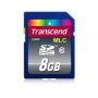 Transcend 8GB SDHC Class 10 Klasse 10 (TS8GSDHC10M) thumbnail