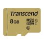 Transcend 8GB UHS-I U3 MicroSDHC Klasse 10 (TS8GUSD500S) thumbnail