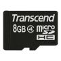 Transcend TS8GUSDC4 flashgeheugen 8 GB MicroSDHC Klasse 4 (TS8GUSDC4) thumbnail