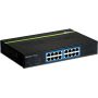 Trendnet TEG-S16DG netwerk-switch Unmanaged Zwart (TEG-S16DG) thumbnail