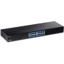 Trendnet TEG-S17 netwerk-switch Gigabit Ethernet (10/100/1000) Zwart (TEG-S17) thumbnail