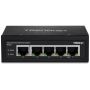 Trendnet TI-E50 netwerk-switch Unmanaged Fast Ethernet (10/100) Zwart (TI-E50) thumbnail