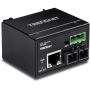 Trendnet TI-F10S30 netwerk media converter 200 Mbit/s 1310 nm Single-mode Zwart (TI-F10S30) thumbnail