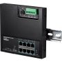 Trendnet TI-PG102F netwerk-switch Gigabit Ethernet (10/100/1000) Power over Ethernet (PoE) Zwart (TI-PG102F) thumbnail