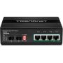 Trendnet TI-PG62B netwerk-switch Unmanaged L2 Gigabit Ethernet (10/100/1000) Power over Ethernet (PoE) Zwart (TI-PG62B) thumbnail