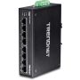 Trendnet TI-PG80 netwerk-switch Unmanaged L2 Gigabit Ethernet (10/100/1000) Power over Ethernet (PoE) Zwart (TI-PG80) thumbnail