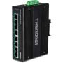 Trendnet TI-PG80B netwerk-switch Gigabit Ethernet (10/100/1000) Power over Ethernet (PoE) Zwart (TI-PG80B) thumbnail