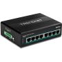 Trendnet TI-PG80B netwerk-switch Gigabit Ethernet (10/100/1000) Power over Ethernet (PoE) Zwart (TI-PG80B) thumbnail