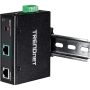 Trendnet TI-SG104 network splitter Zwart Power over Ethernet (PoE) (TI-SG104) thumbnail