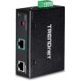 Trendnet TI-SG104 network splitter Zwart Power over Ethernet (PoE) (TI-SG104) thumbnail