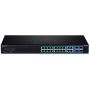 Trendnet TPE-1620WSF netwerk-switch Managed L2/L3 Gigabit Ethernet (10/100/1000) Power over Ethernet (PoE) 1U Zwart (TPE-1620WSF) thumbnail