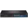 Trendnet TPE-3012LS netwerk-switch Managed Gigabit Ethernet (10/100/1000) Power over Ethernet (PoE) 1U Zwart (TPE-3012LS) thumbnail