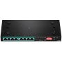 Trendnet TPE-LG80 netwerk-switch Unmanaged Gigabit Ethernet (10/100/1000) Power over Ethernet (PoE) Zwart (TPE-LG80) thumbnail