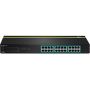 Trendnet TPE-TG240G netwerk-switch Unmanaged L2 Gigabit Ethernet (10/100/1000) Power over Ethernet (PoE) Zwart (TPE-TG240G) thumbnail