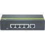 Trendnet TPE-TG50g Unmanaged Gigabit Ethernet (10/100/1000) Power over Ethernet (PoE) Zwart (TPE-TG50G) thumbnail