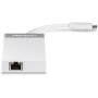 Trendnet TUC-ETGH3 notebook dock & poortreplicator USB 3.2 Gen 1 (3.1 Gen 1) Type-C Grijs, Wit (TUC-ETGH3) thumbnail