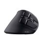 Trust Voxx Draadloze oplaadbare ergonomische muis – Ergonomische muis – Draadloze muis – Oplaadbare muis – LED‑display – Zwart (23731) thumbnail